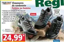 Norma Toptex sport chaussures de randonnée femme ou homme offre