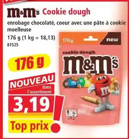 Norma M&m's cookie dough offre