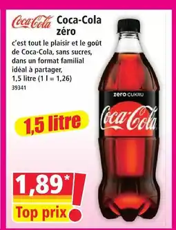 Norma Coca-cola zéro offre