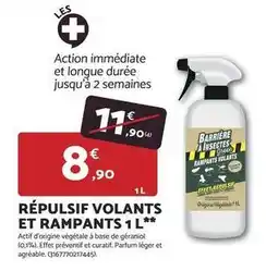 Bricomarché Répulsif volants et rampants offre