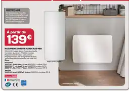 Gedimat Radiateur à inertie fluide rad neo offre