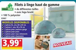 Norma Toptex filets à linge haut de gamme xl offre