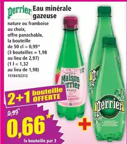 Norma Perrier eau minérale gazeuse offre