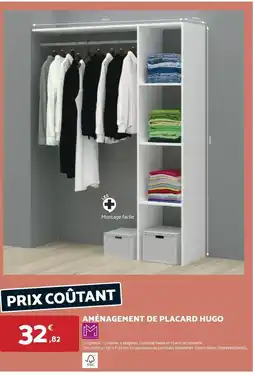 Bricomarché Facile - amenagement de placard hugo offre