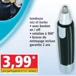 Norma Tondeuse nez et barbe offre