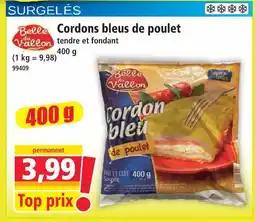 Norma Cordons bleus de poulet offre