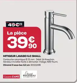 Gedimat Edouard rousseau mitigeur lavabo ilo small offre