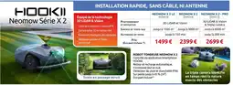 Rural Master Hookii robot tondeuse neomow x 2 offre