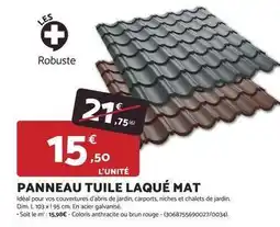 Bricomarché Dim - panneau tuile laqué offre