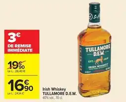 Carrefour Irish whiskey offre