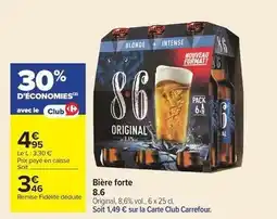 Carrefour Carrefour - bière forte offre