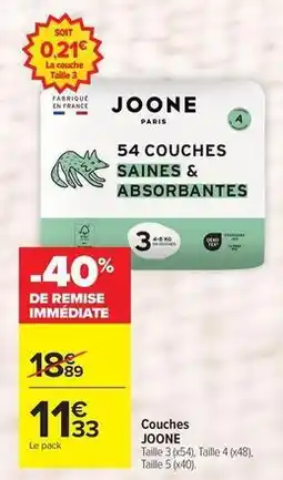 Carrefour Drive Couches offre