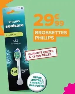 Carrefour Philips - brossettes offre