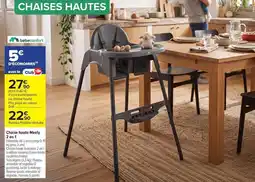 Carrefour Drive Facile - chaise haute meyy offre