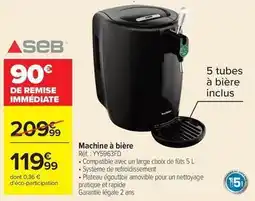 Carrefour Seb - machine à bière offre