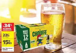 Carrefour Bière maxi format offre