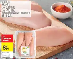Carrefour Filet de poulet offre