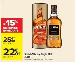 Carrefour Jura - scotch whisky single malt offre