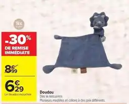 Carrefour Drive Tex - doudou offre