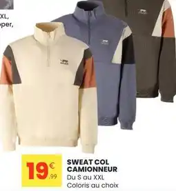 Stokomani Sweat col camionneur offre