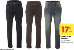 Stokomani Jeans slim homme offre