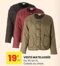 Stokomani Xs - veste matelassee offre