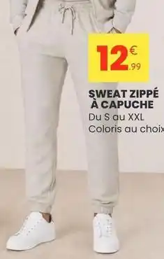 Stokomani Sweat zippé à capuche offre
