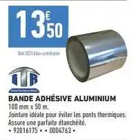 Brico Cash Bande adhésive aluminium offre