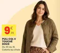 Stokomani Xs - pull col v touche doux offre
