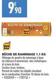 Brico Cash Buche de ramonage offre