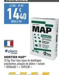 Brico Cash Placo - mortier map offre