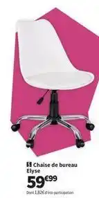 Conforama Chaise de bureau offre