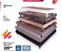 Conforama Facile - sommier en kit offre