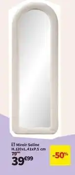 Conforama Miroir soline offre