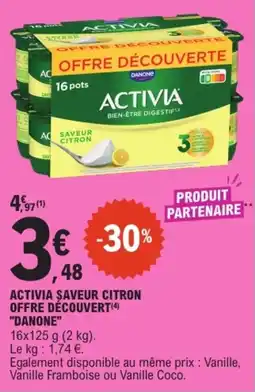 E.Leclerc Express ACTIVIA offre