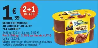 La Laitière Secret de Mousse