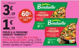 E.Leclerc Express Bonduelle Poêlée à la Parisienne offre
