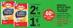 E.Leclerc Express PRÉSIDENT Emmental Cœur de Meule offre