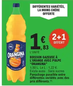 E.Leclerc Express Orangina offre