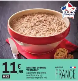 E.Leclerc Express Rillettes du Mans offre