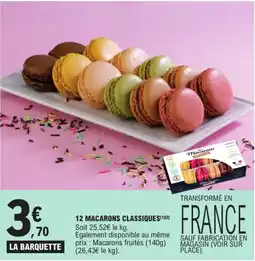 E.Leclerc Express Macarons Classiques offre