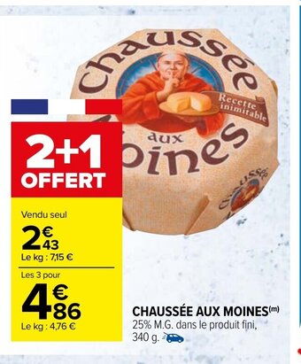 Carrefour Market Chaussée aux Moines offre