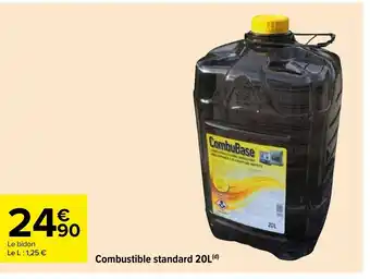 Carrefour Market Combustible standard 20L offre