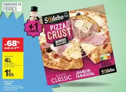 Carrefour Market Sodebo Pizza crust offre