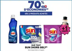 Carrefour Market Sun Liquide rinçage offre