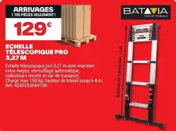 Brico Dépôt BATAVIA Échelle télescopique pro offre