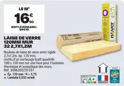 Brico Dépôt Isover Laine de verre offre