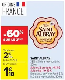 Carrefour Market SAINT ALBRAY offre