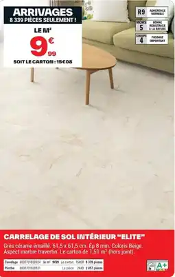 Brico Dépôt Carrelage Elite offre