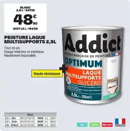 Brico Dépôt Addict Laque Multisupports offre